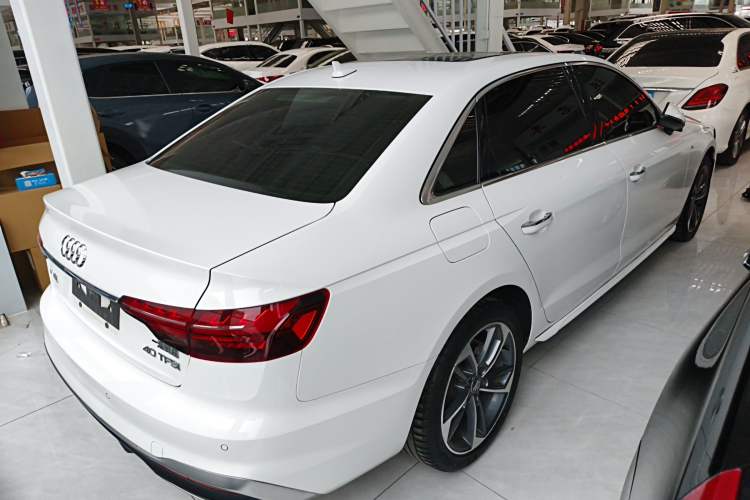 Used Audi A4L 2020 40 TFSI Fashion Dynamic Model Rear Right 45 Deg