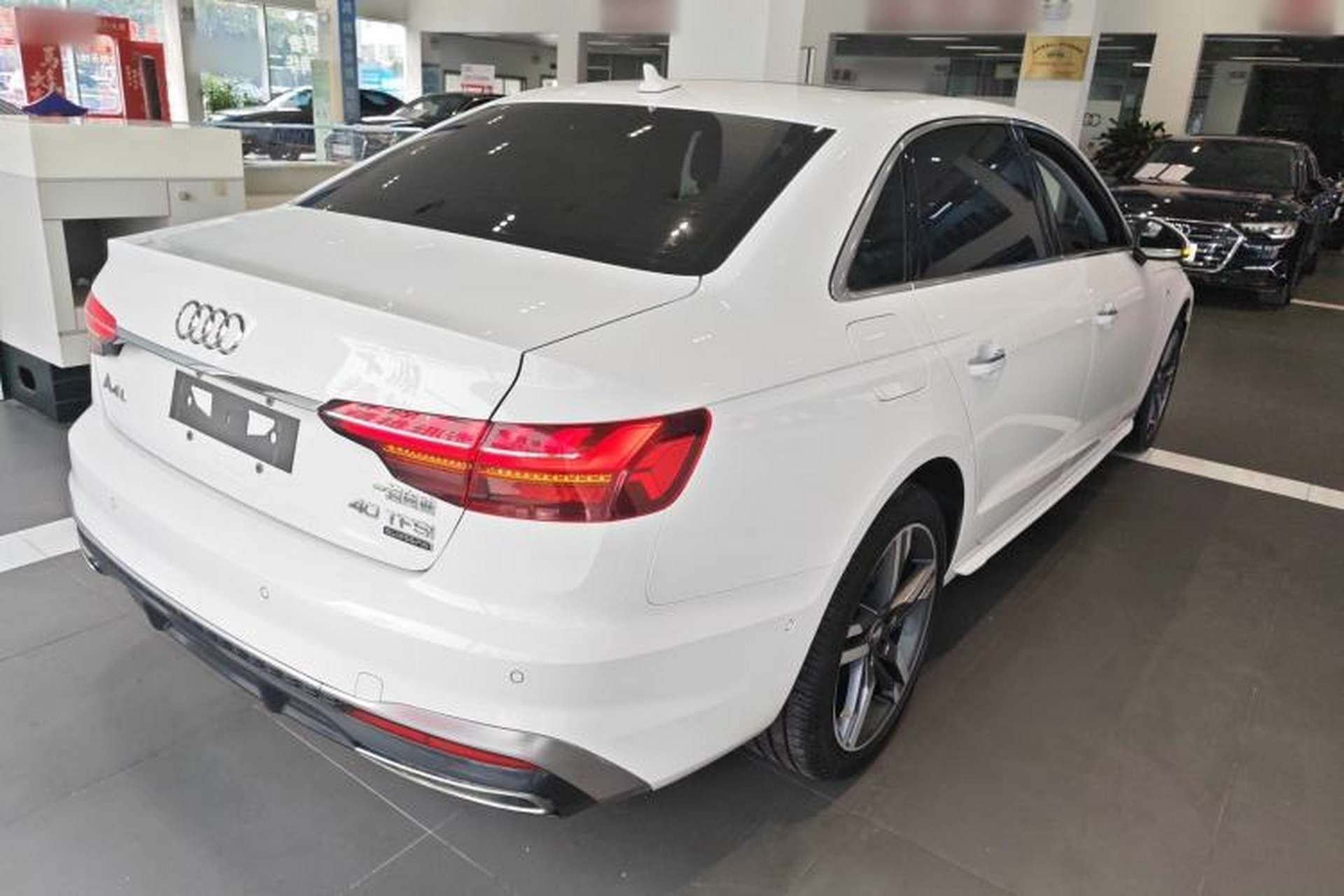 Used Audi A4L 2020 40 TFSI quattro Luxury Dynamic Model Rear Right 45 Deg