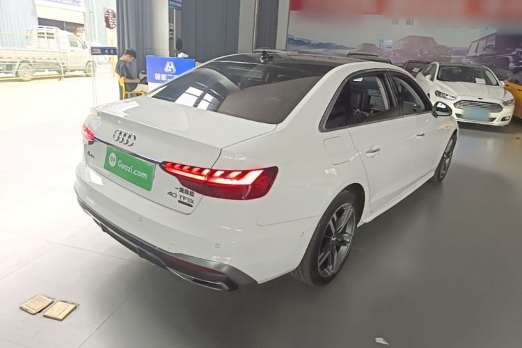 Used Audi A4L 2020 40 TFSI Luxury Dynamic Model Rear Right 45 Deg