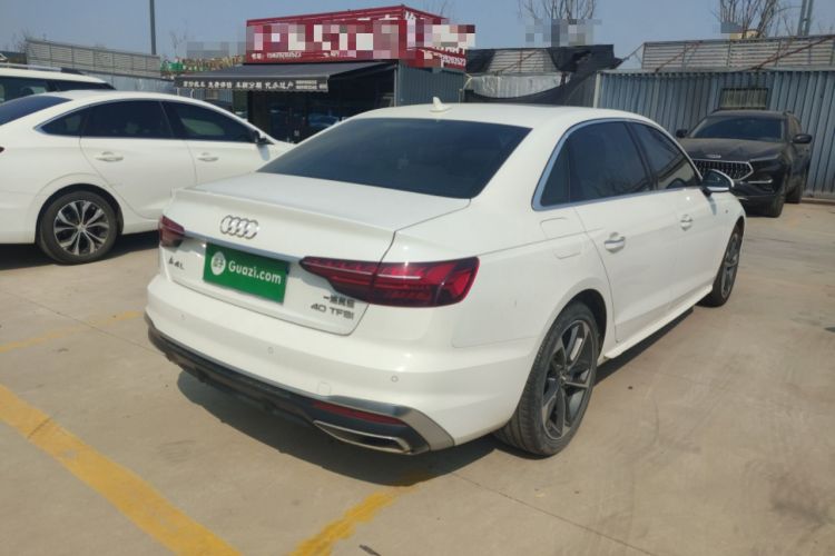 Used Audi A4L 2020 40 TFSI Fashion Dynamic Model Rear Right 45 Deg
