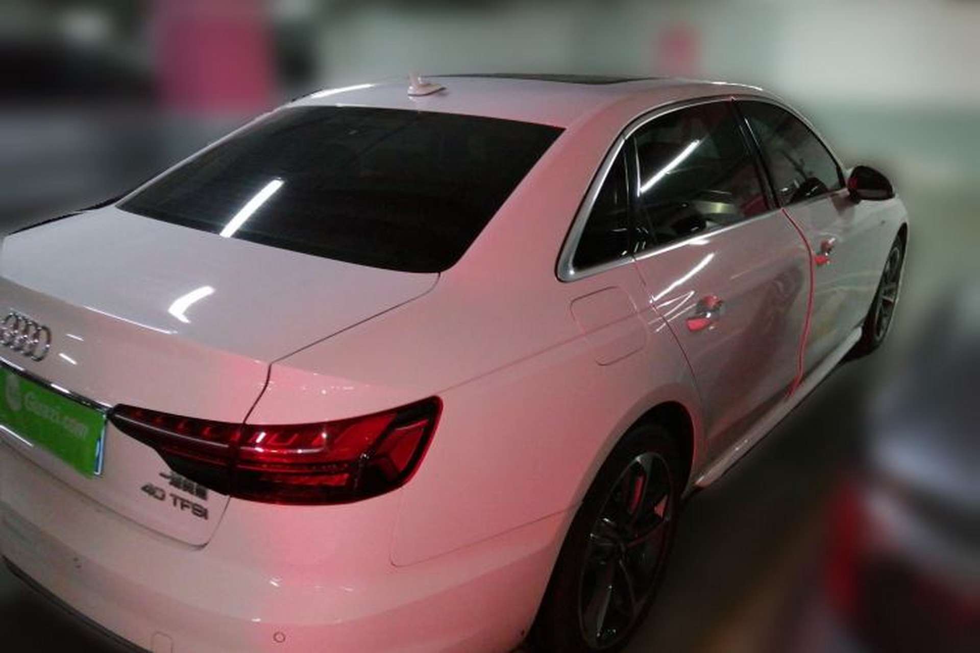 Used Audi A4L 2020 40 TFSI Fashion Dynamic Model Rear Right 45 Deg