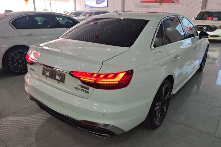 Used Audi A4L 2020 40 TFSI Luxury Dynamic Model Rear Right 45 Deg