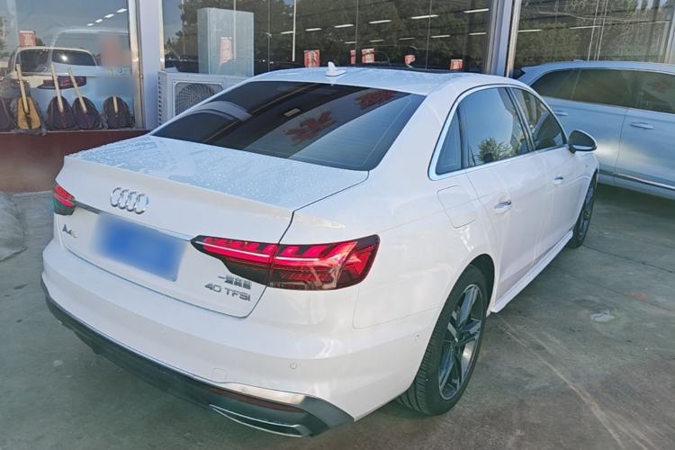Used Audi A4L 2020 40 TFSI Fashion Dynamic Model Rear Right 45 Deg