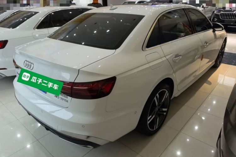 Used Audi A4L 2020 40 TFSI Luxury Dynamic Model Rear Right 45 Deg