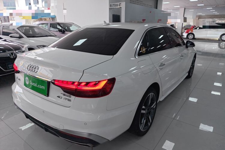 Used Audi A4L 2020 40 TFSI Luxury Dynamic Model Rear Right 45 Deg