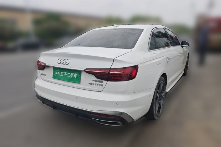 Used Audi A4L 2020 40 TFSI Luxury Dynamic Model Rear Right 45 Deg