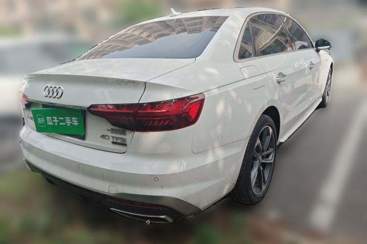 Used Audi A4L 2020 40 TFSI Fashion Dynamic Model Rear Right 45 Deg