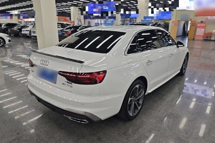 Used Audi A4L 2020 40 TFSI Fashion Dynamic Model Rear Right 45 Deg