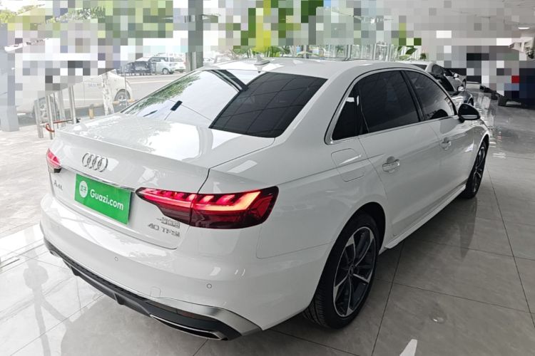Used Audi A4L 2020 40 TFSI Luxury Dynamic Model Rear Right 45 Deg