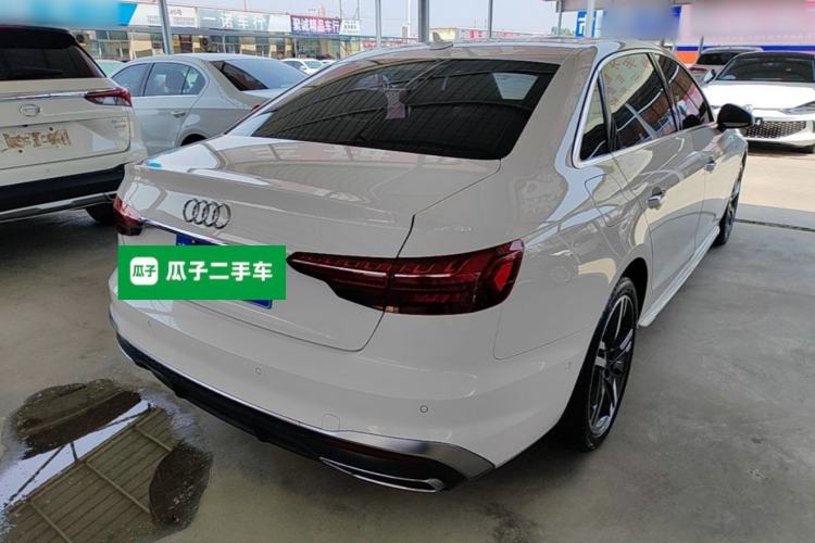 Used Audi A4L 2020 40 TFSI Luxury Dynamic Model Rear Right 45 Deg