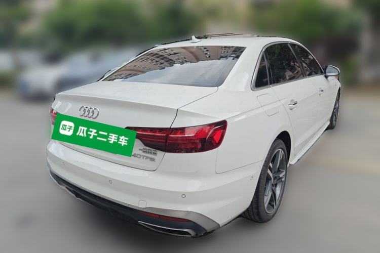 Used Audi A4L 2020 40 TFSI Luxury Dynamic Model Rear Right 45 Deg
