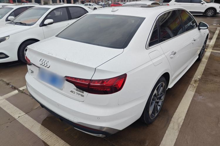 Used Audi A4L 2020 40 TFSI Fashion Dynamic Model Rear Right 45 Deg
