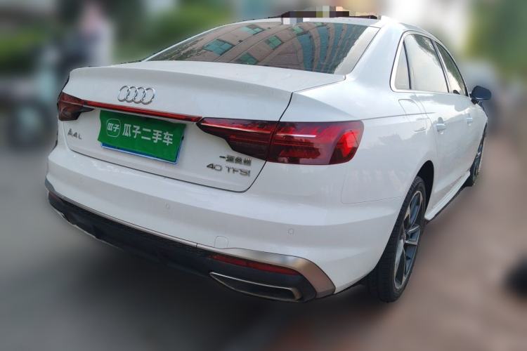 Used Audi A4L 2020 40 TFSI Fashion Dynamic Model Rear Right 45 Deg