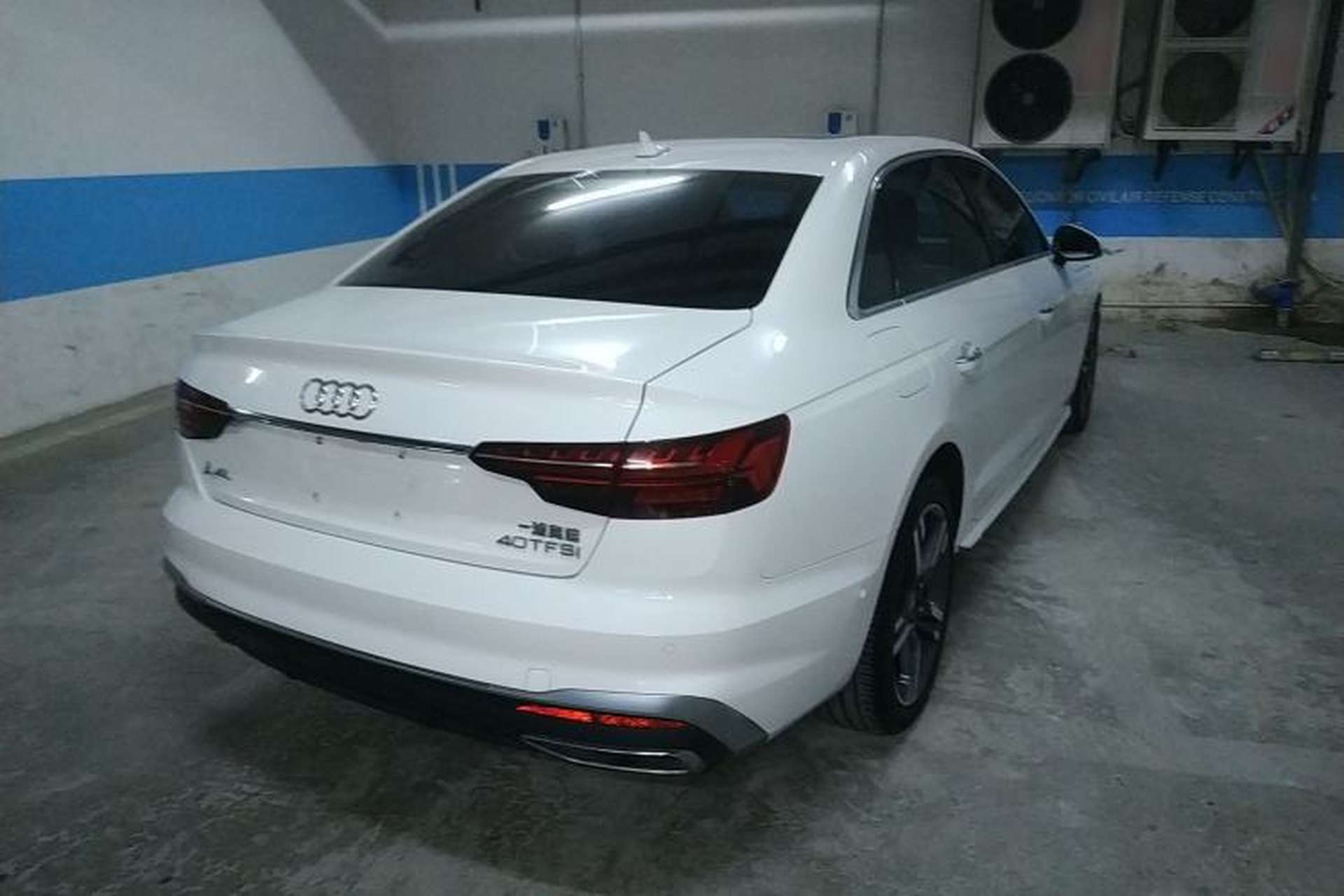 Used Audi A4L 2020 40 TFSI Luxury Dynamic Model Rear Right 45 Deg