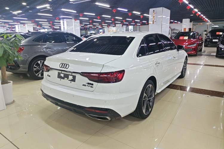 Used Audi A4L 2020 40 TFSI Fashion Dynamic Model Rear Right 45 Deg