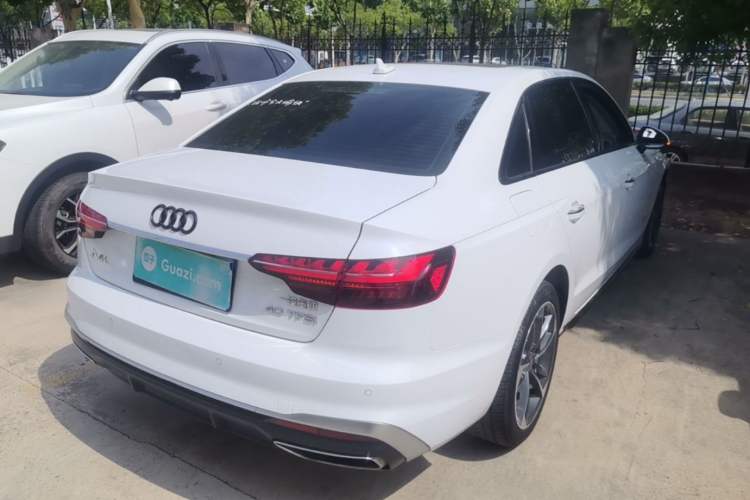 Used Audi A4L 2020 40 TFSI Fashion Dynamic Model Rear Right 45 Deg