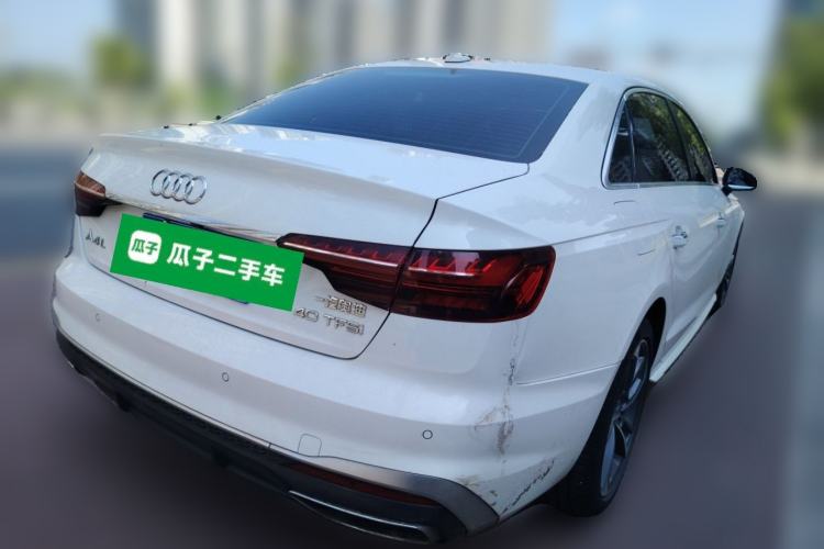 Used Audi A4L 2020 40 TFSI Fashion Dynamic Model Rear Right 45 Deg