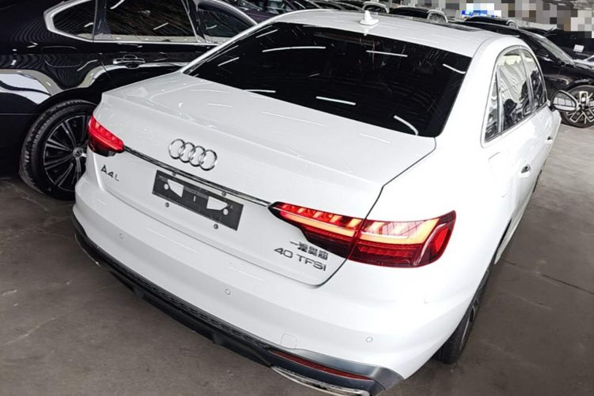 Used Audi A4L 2020 40 TFSI Fashion Dynamic Model Rear Right 45 Deg