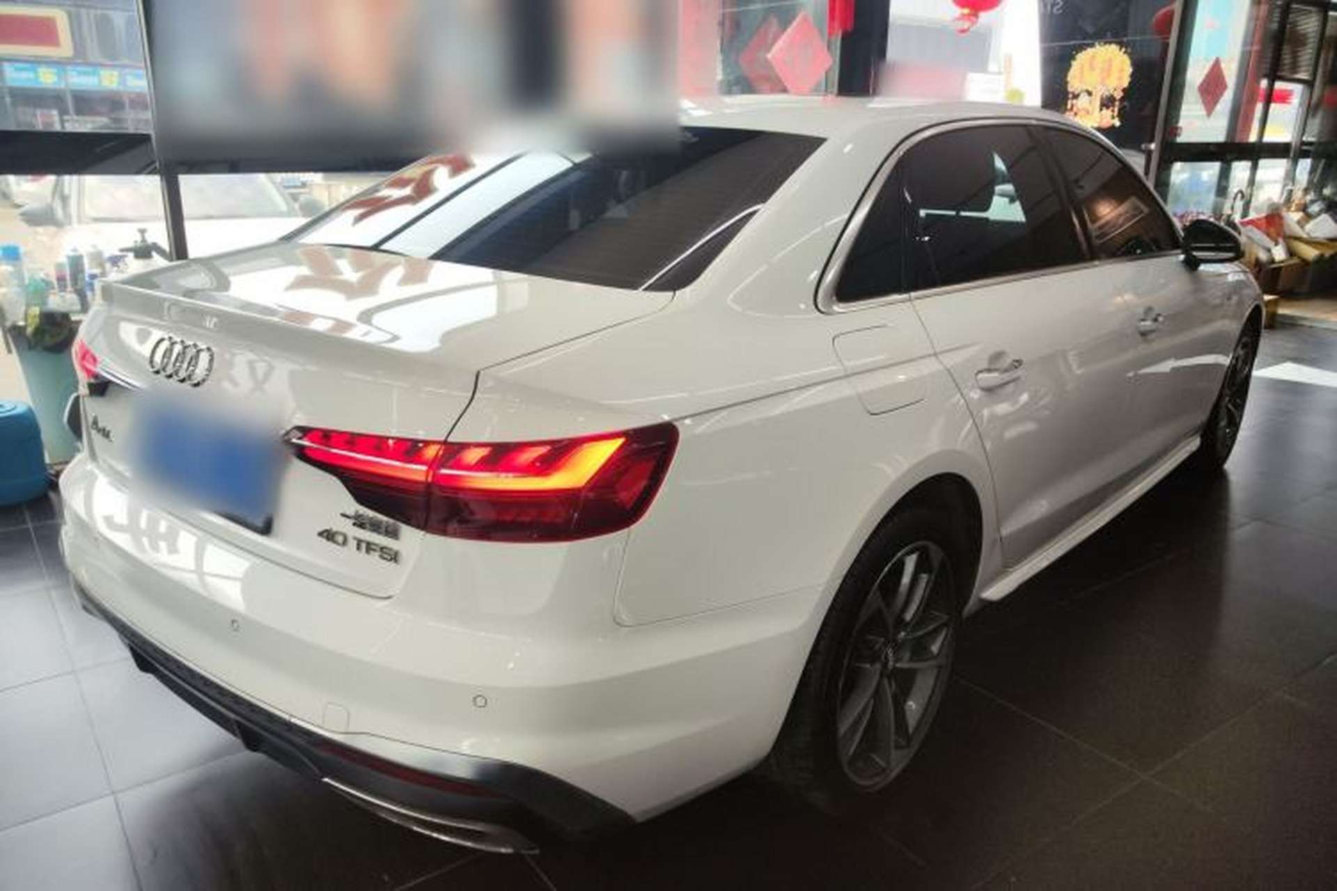 Used Audi A4L 2020 40 TFSI Fashion Dynamic Model Rear Right 45 Deg