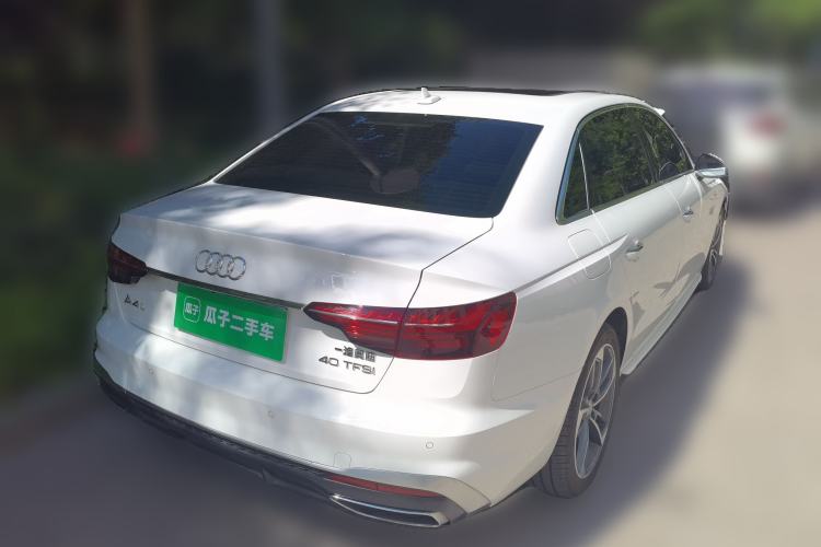 Used Audi A4L 2020 40 TFSI Luxury Dynamic Model Rear Right 45 Deg