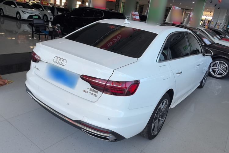 Used Audi A4L 2020 40 TFSI Fashionable and Elegant Model Rear Right 45 Deg