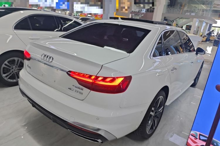 Used Audi A4L 2020 40 TFSI Luxury Dynamic Model Rear Right 45 Deg