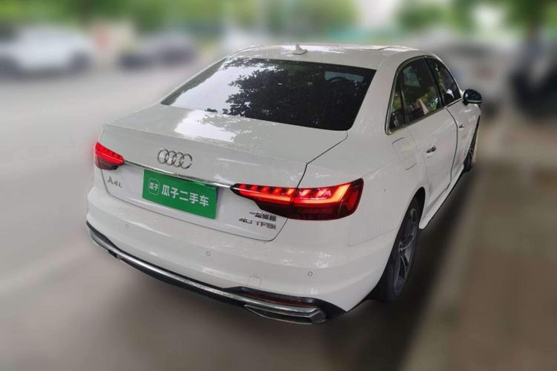 Used Audi A4L 2020 40 TFSI Fashionable and Elegant Model Rear Right 45 Deg