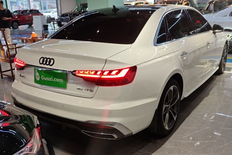Used Audi A4L 2020 40 TFSI Fashion Dynamic Model Rear Right 45 Deg