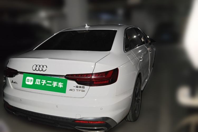 Used Audi A4L 2020 40 TFSI Luxury Dynamic Model Rear Right 45 Deg