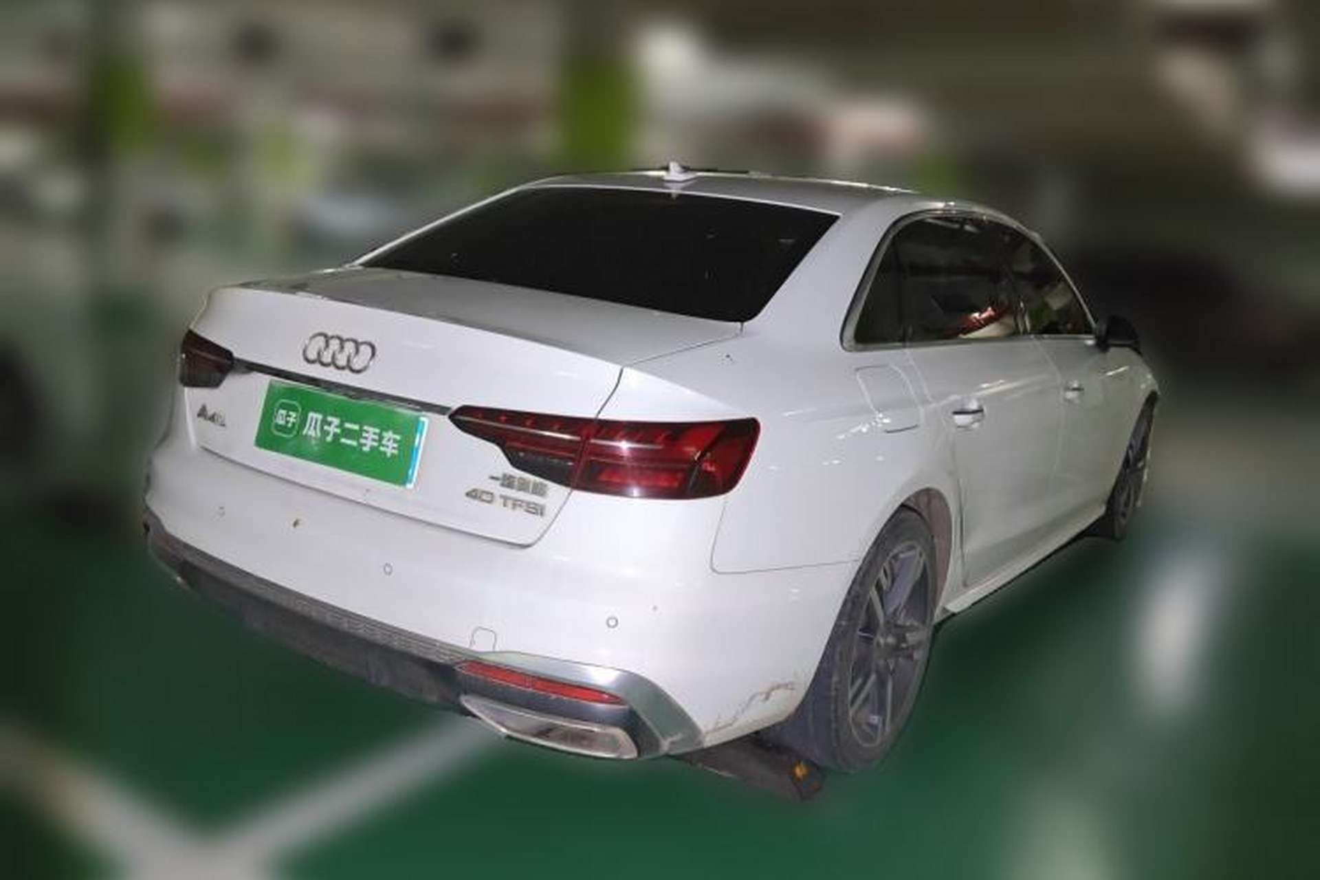 Used Audi A4L 2020 40 TFSI Fashion Dynamic Model Rear Right 45 Deg