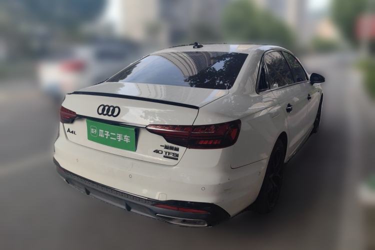 Used Audi A4L 2020 40 TFSI Luxury Dynamic Model Rear Right 45 Deg