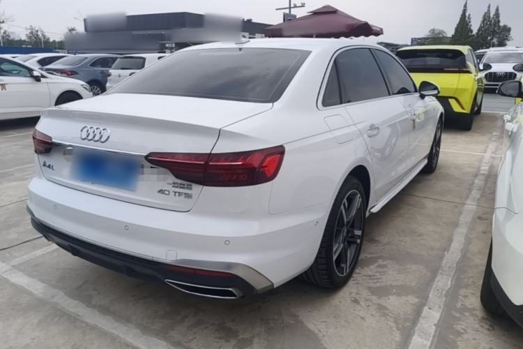 Used Audi A4L 2020 40 TFSI Luxury Dynamic Model Rear Right 45 Deg