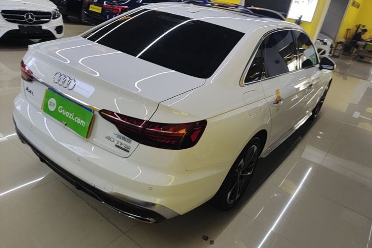 Used Audi A4L 2020 40 TFSI Fashion Dynamic Model Rear Right 45 Deg