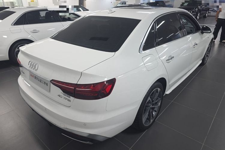 Used Audi A4L 2020 40 TFSI Fashion Dynamic Model Rear Right 45 Deg