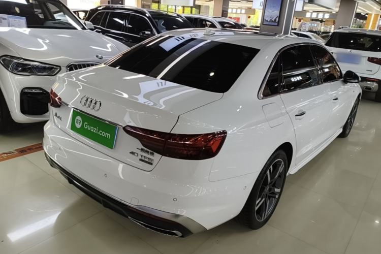 Used Audi A4L 2020 40 TFSI Luxury Dynamic Model Rear Right 45 Deg
