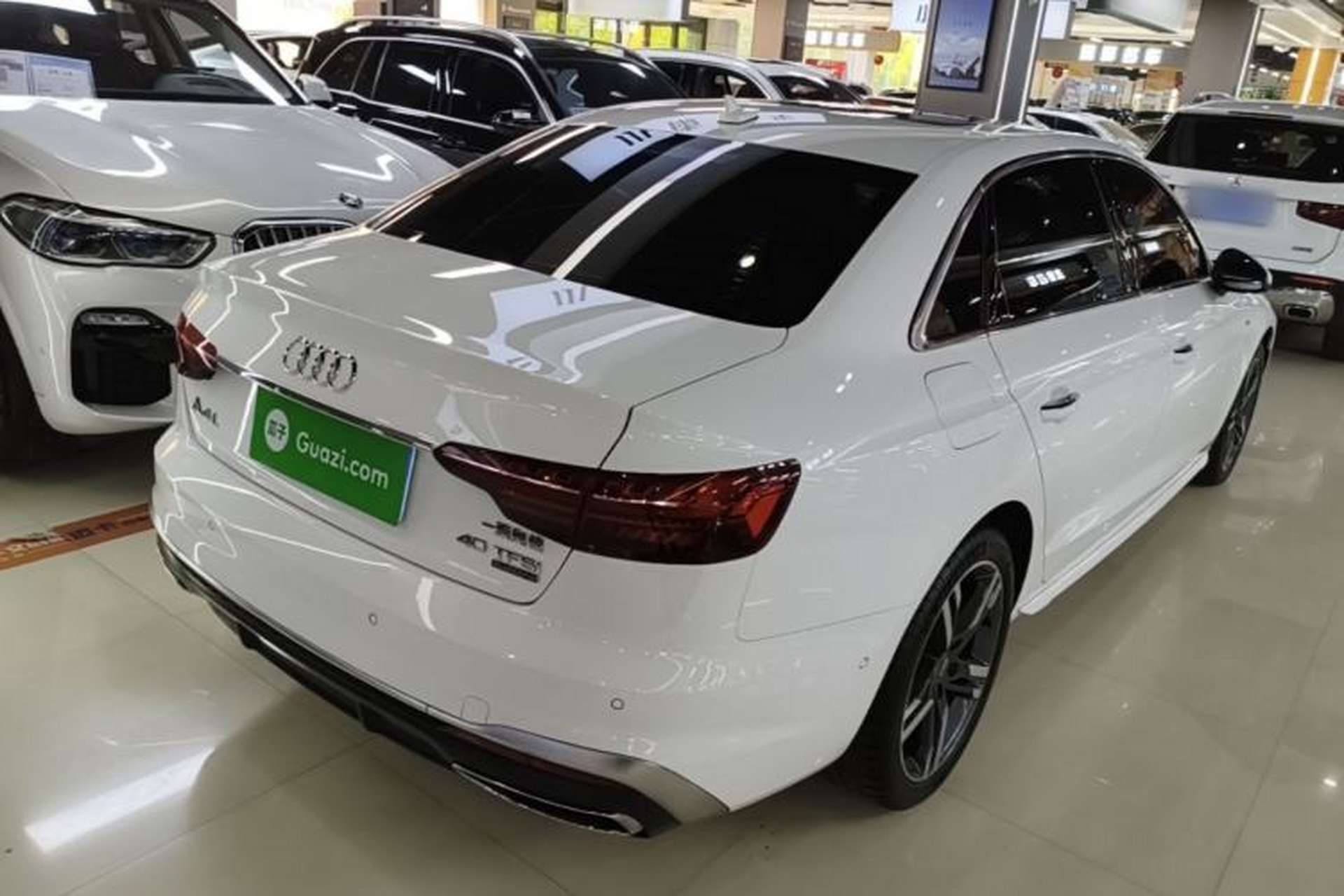 Used Audi A4L 2020 40 TFSI Luxury Dynamic Model Rear Right 45 Deg