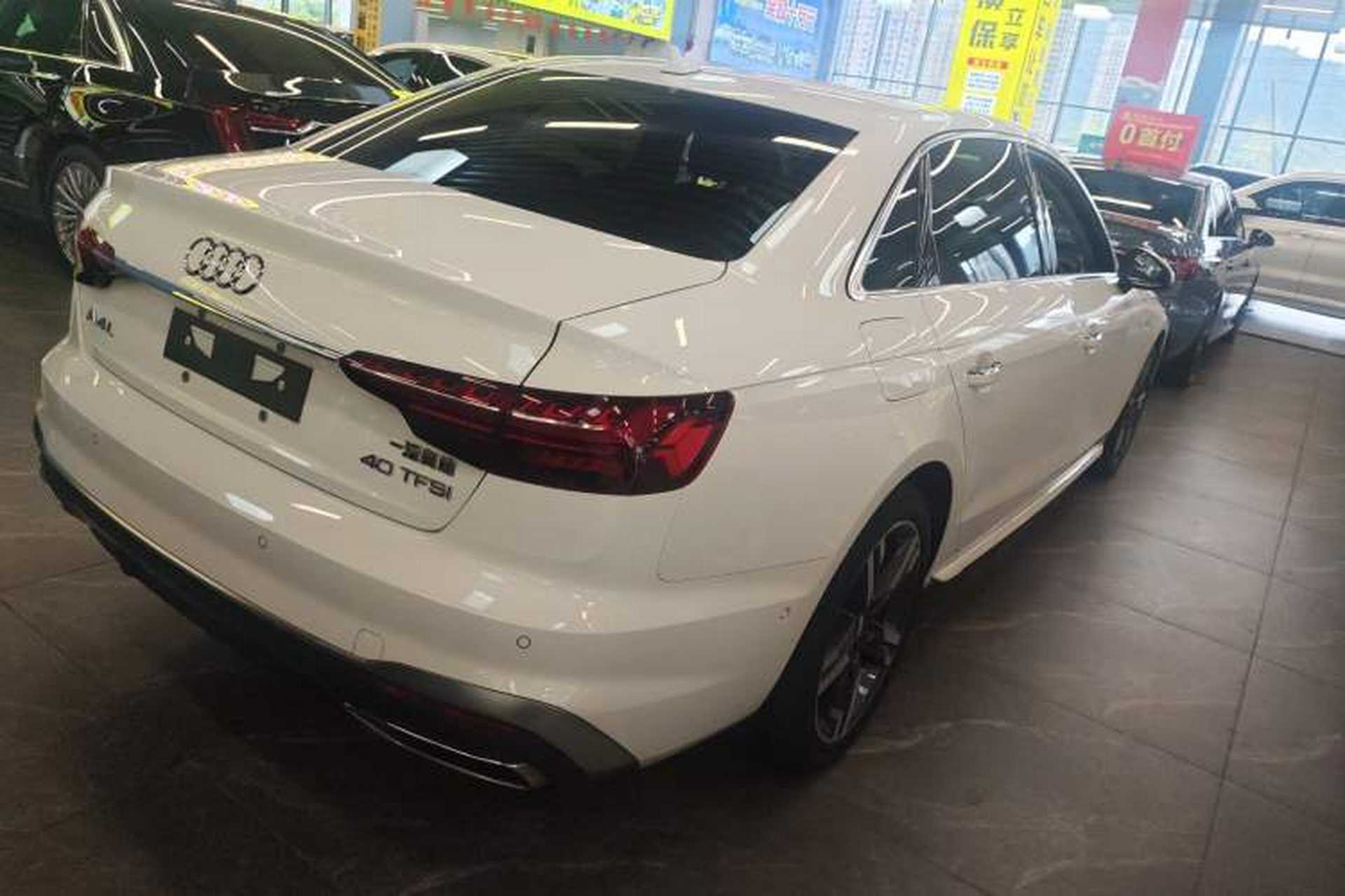 Used Audi A4L 2020 40 TFSI Luxury Dynamic Model Rear Right 45 Deg