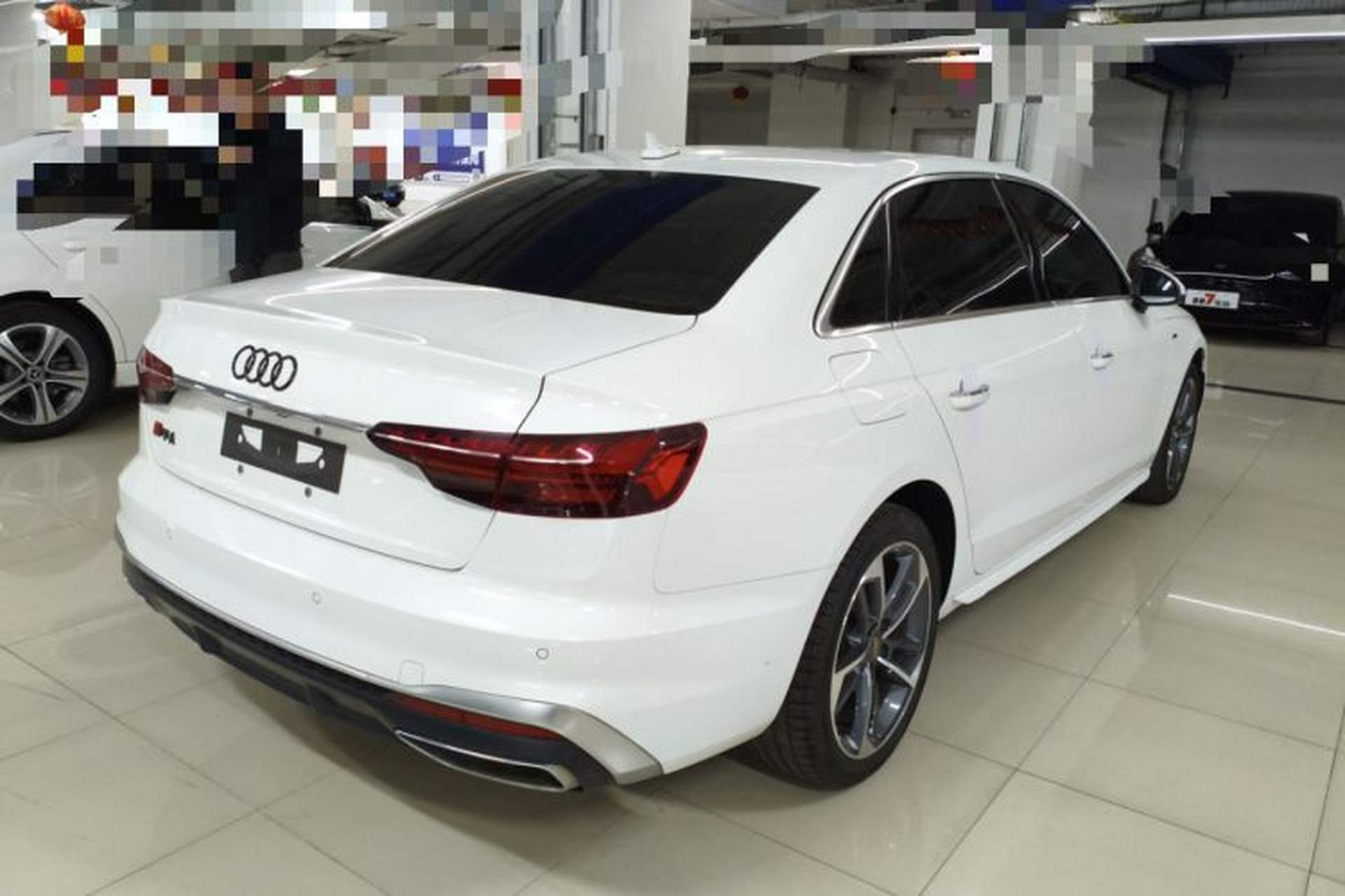 Used Audi A4L 2020 40 TFSI Fashion Dynamic Model Rear Right 45 Deg
