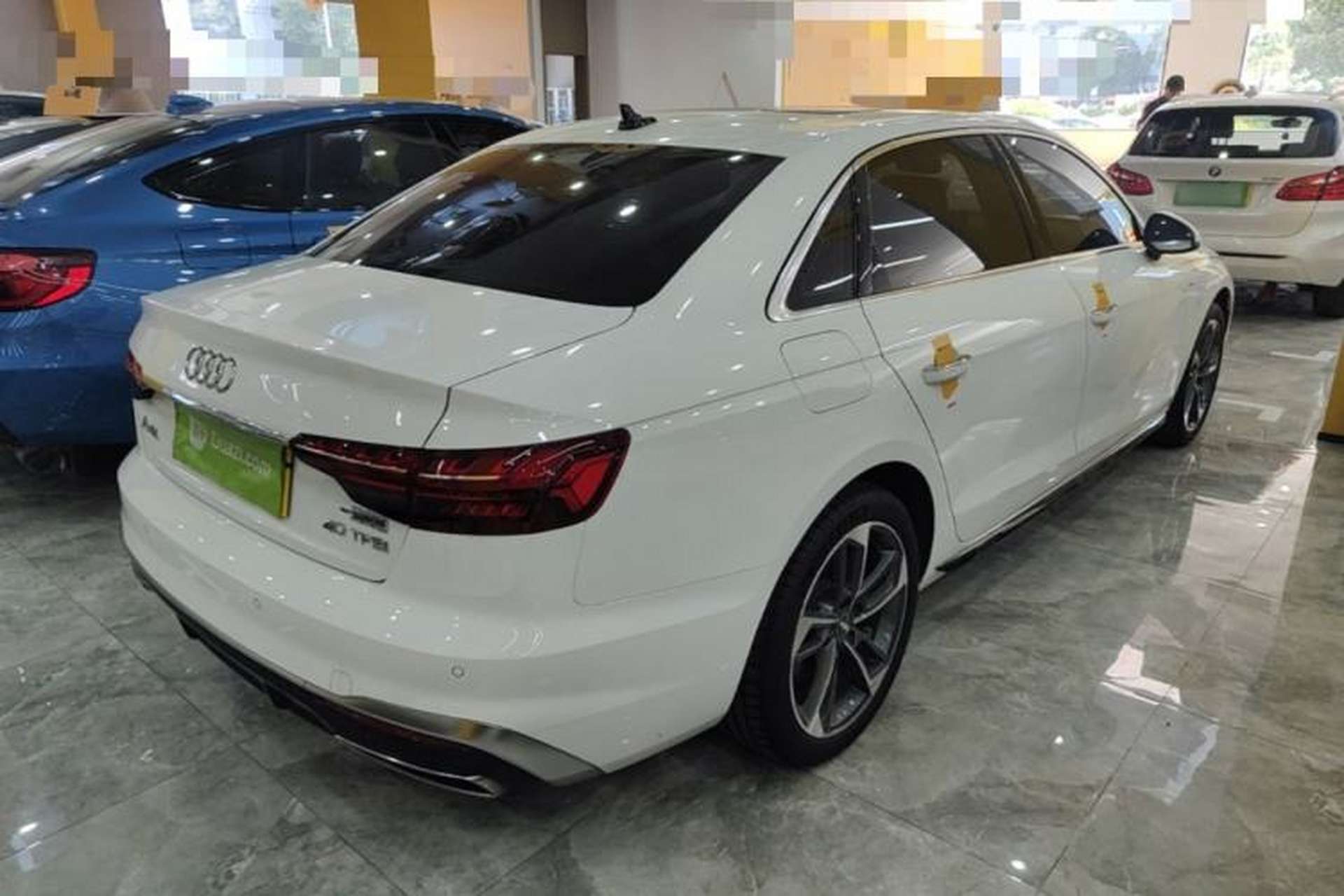 Used Audi A4L 2020 40 TFSI Fashion Dynamic Model Rear Right 45 Deg