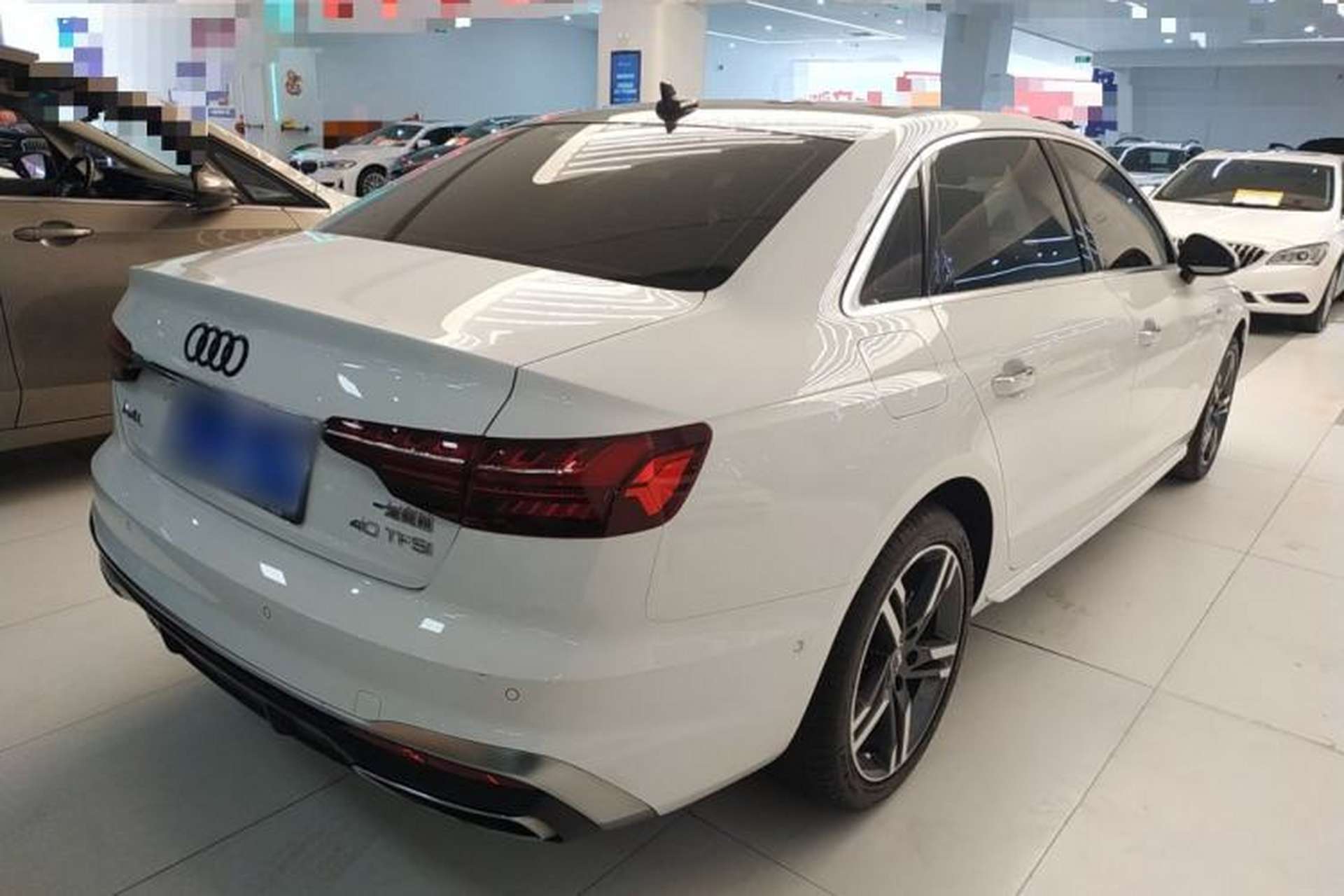 Used Audi A4L 2020 40 TFSI quattro Luxury Dynamic Model Rear Right 45 Deg