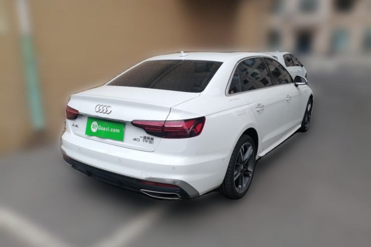 Used Audi A4L 2020 40 TFSI Luxury Dynamic Model Rear Right 45 Deg