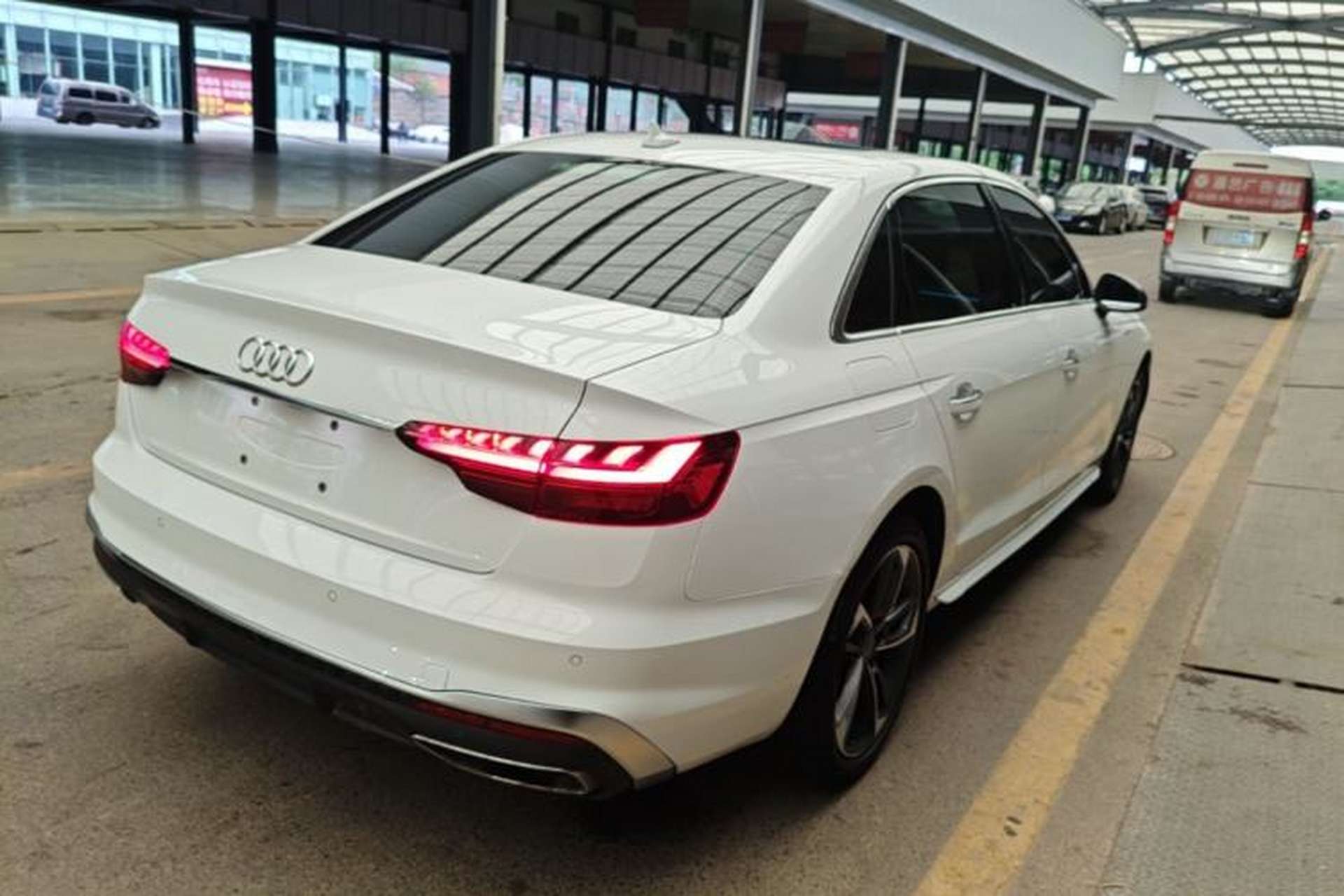 Used Audi A4L 2020 40 TFSI Fashion Dynamic Model Rear Right 45 Deg
