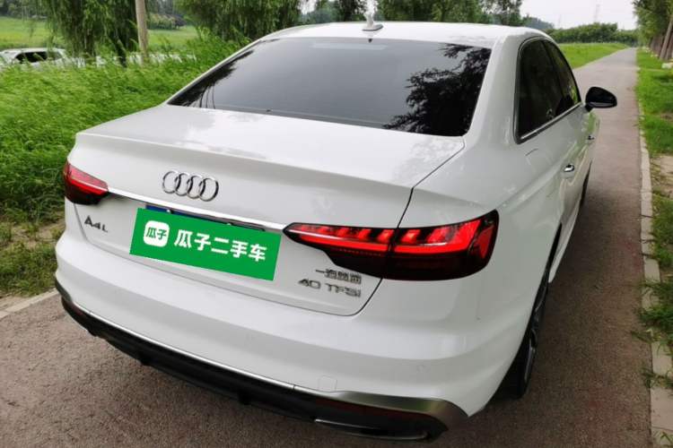 Used Audi A4L 2020 40 TFSI Fashion Dynamic Model Rear Right 45 Deg