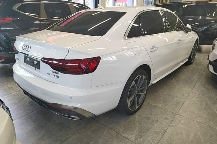 Used Audi A4L 2020 40 TFSI Fashion Dynamic Model Rear Right 45 Deg