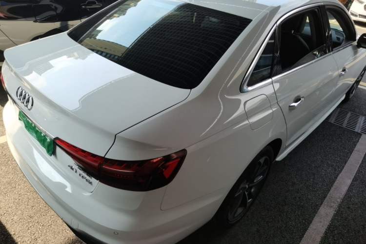 Used Audi A4L 2020 40 TFSI Fashion Dynamic Model Rear Right 45 Deg