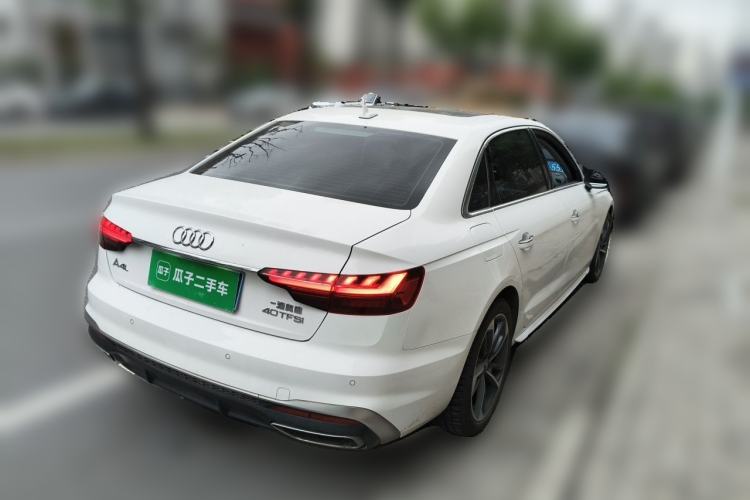 Used Audi A4L 2020 40 TFSI Fashion Dynamic Model Rear Right 45 Deg