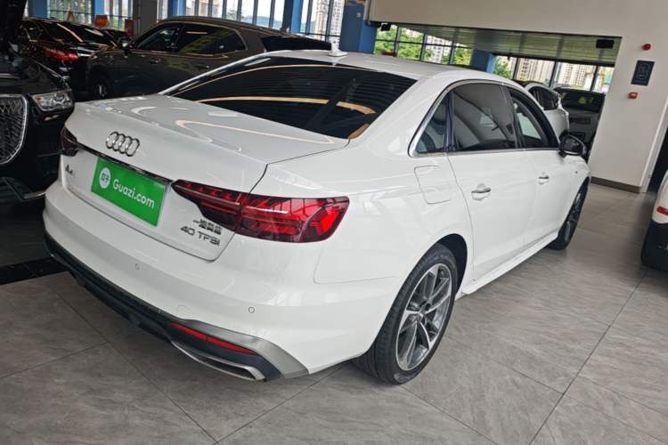 Used Audi A4L 2020 40 TFSI Fashion Dynamic Model Rear Right 45 Deg