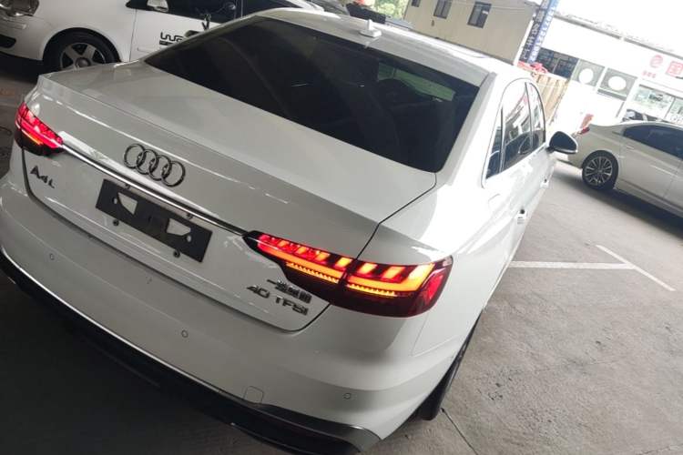 Used Audi A4L 2020 40 TFSI Luxury Dynamic Model Rear Right 45 Deg