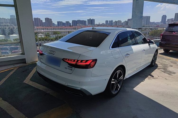Used Audi A4L 2020 40 TFSI Fashion Dynamic Model Rear Right 45 Deg