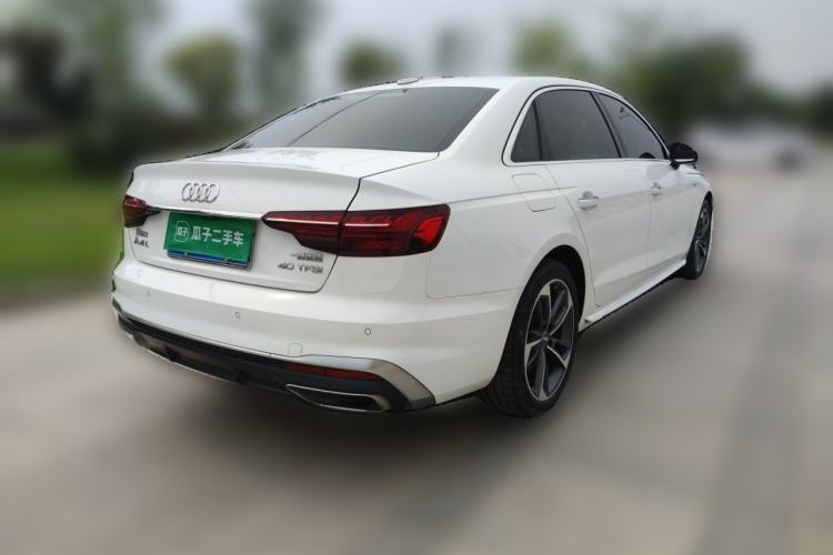 Used Audi A4L 2020 40 TFSI Fashion Dynamic Model Rear Right 45 Deg